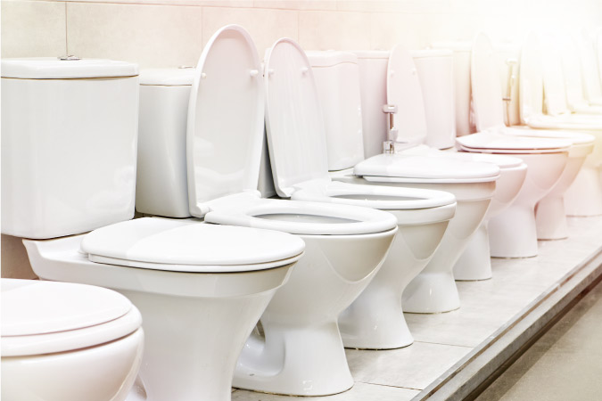 The type of toilet you choose to install will affect the overall bathroom remodel cost