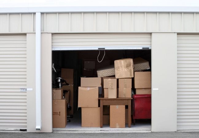 A fully-loaded storage unit