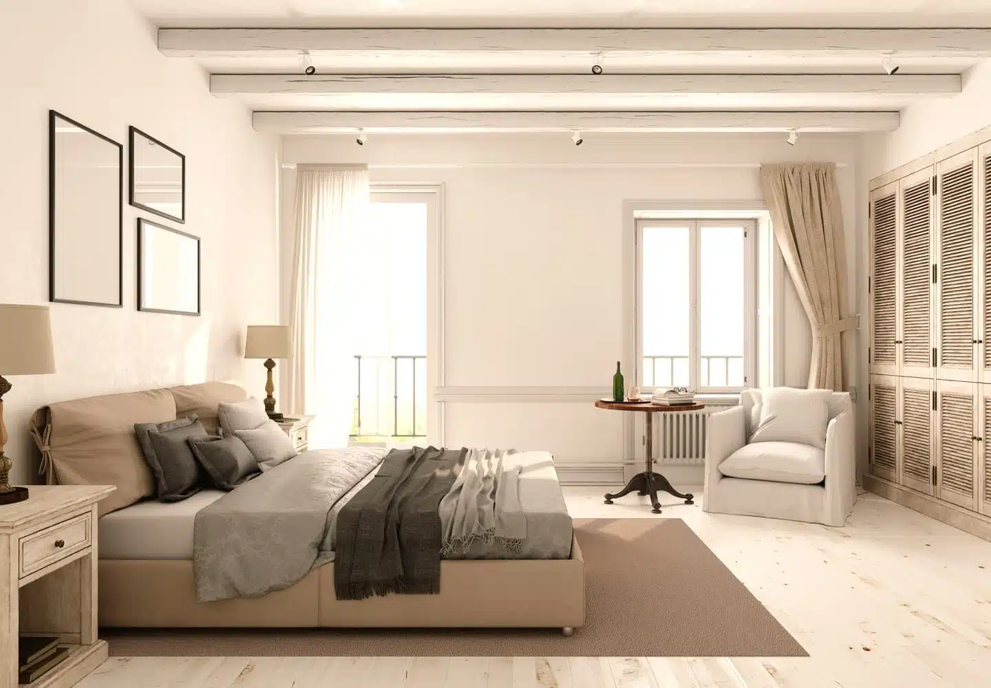 peaceful bedroom