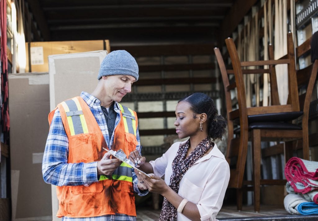 Woman finds Boston movers