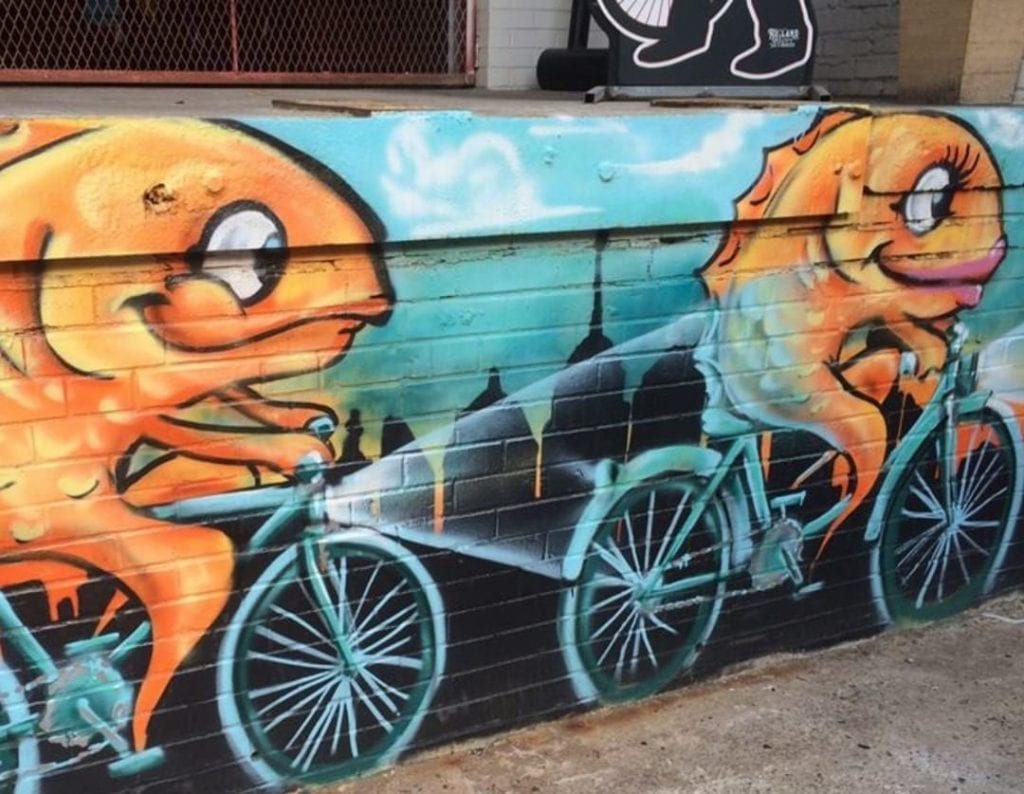 Mural in Fishtown Philadelphia Neighborhood