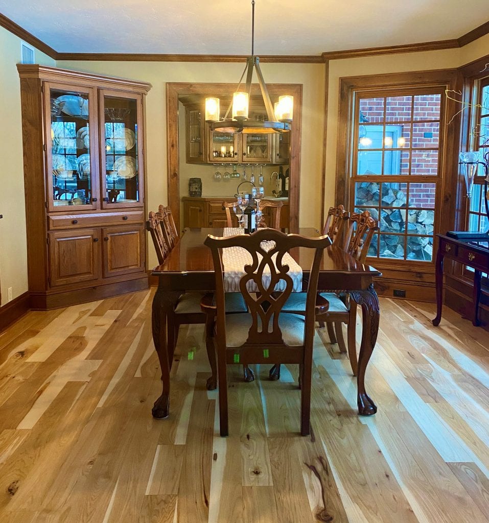 remove furniture before installing new flooring