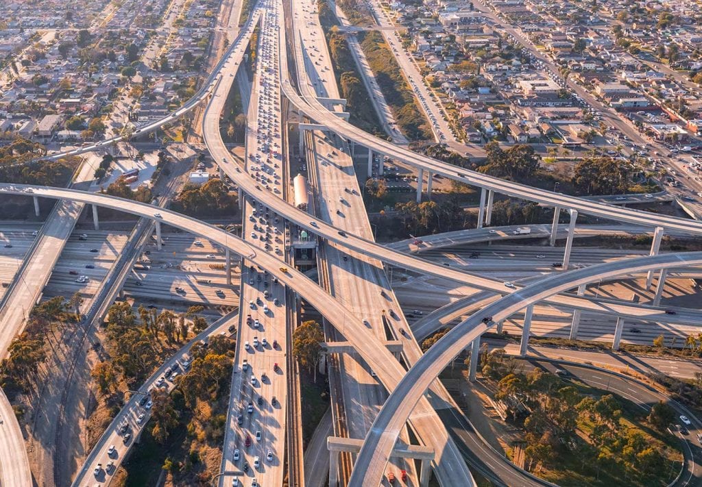 L.A. Freeway Traffic