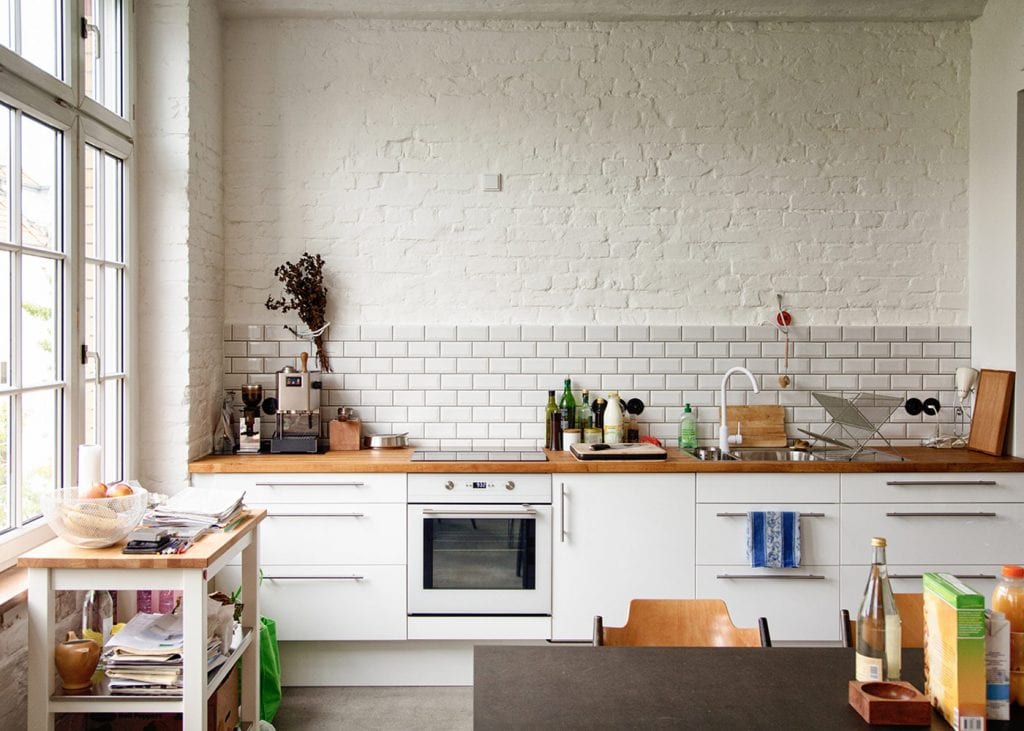NYC apartment kitchen