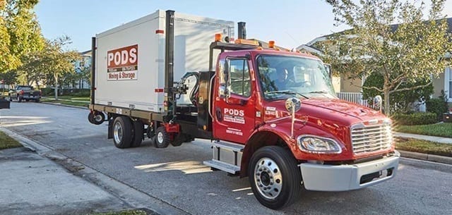 moving PODS container delivery