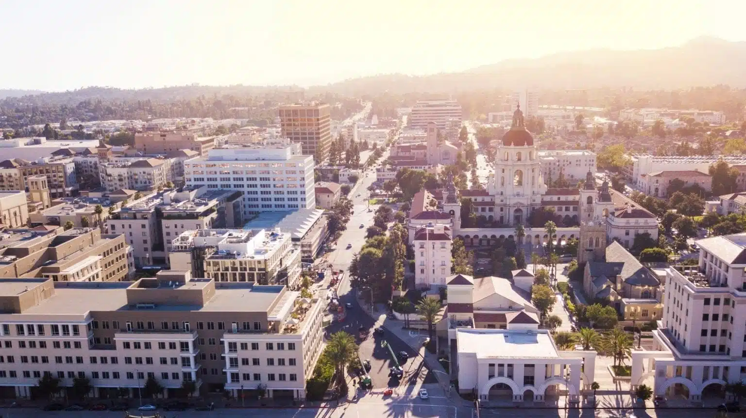 Pasadena, CA skyline