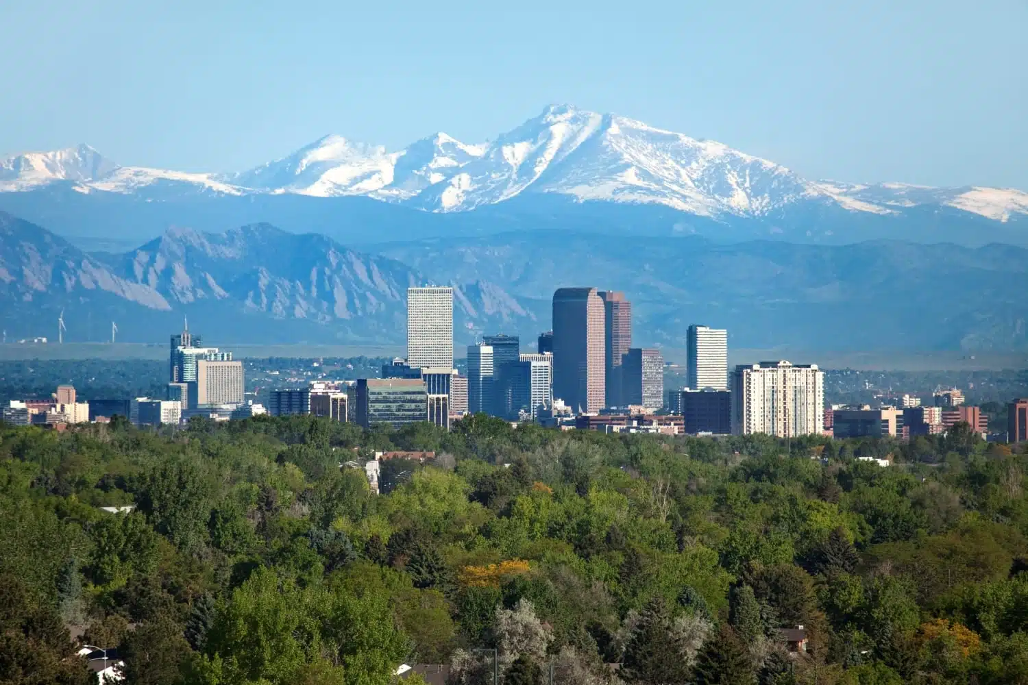 Denver, CO skyline