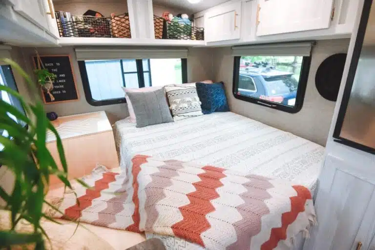 RV bedroom remodel