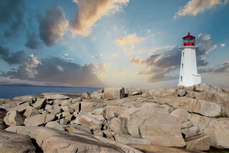 lighthouse on Halifax coast