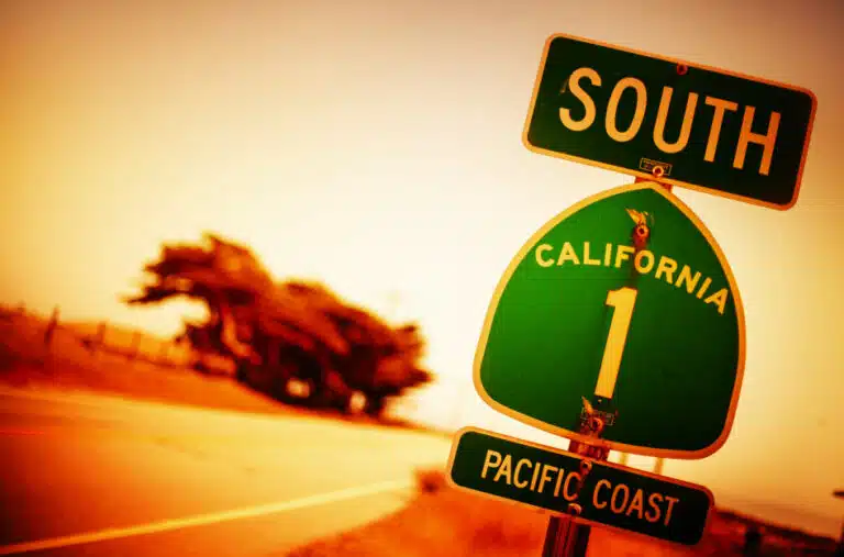 The U.S. Highway 1 South sign