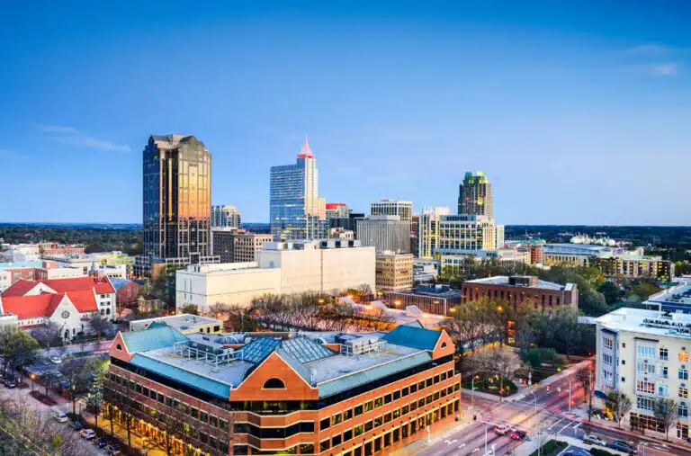 Raleigh, NC skyline