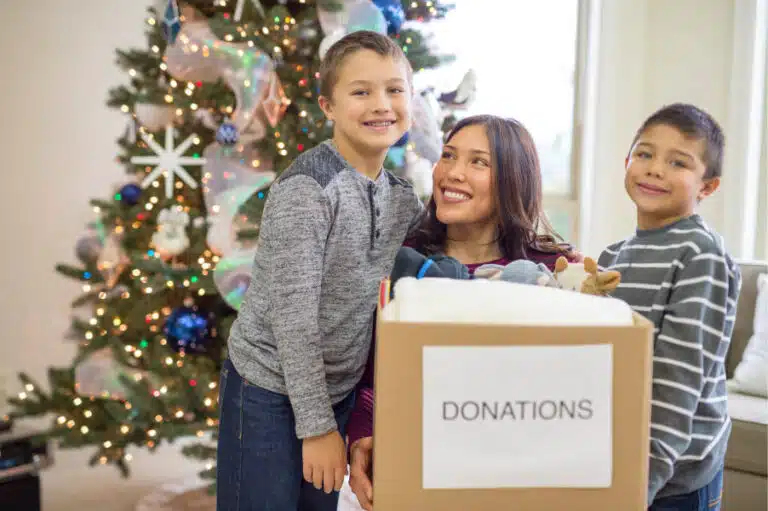 donating toys after Christmas