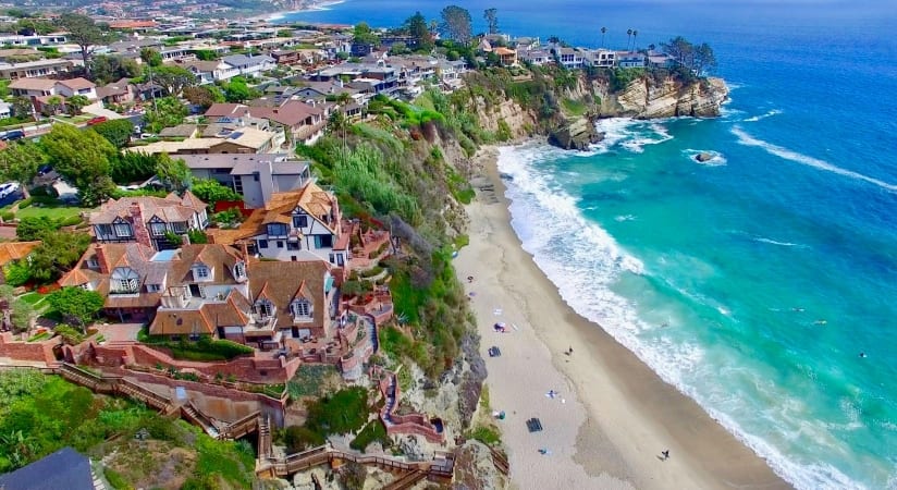 Three Arch Bay in South Laguna