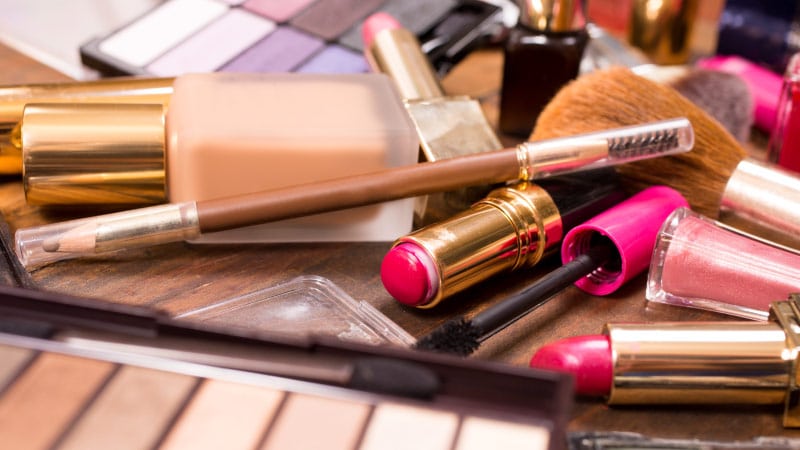 used beauty products