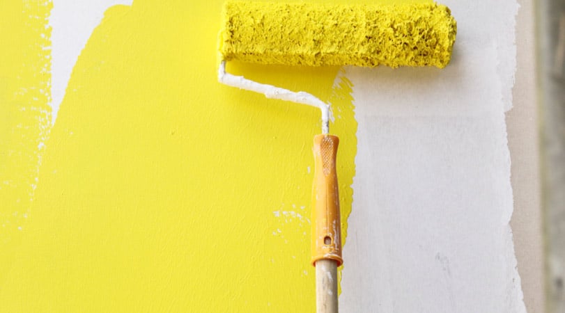 Painting an office yellow to help with motivation