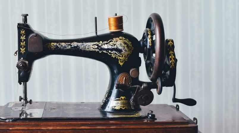 Antique sewing machine