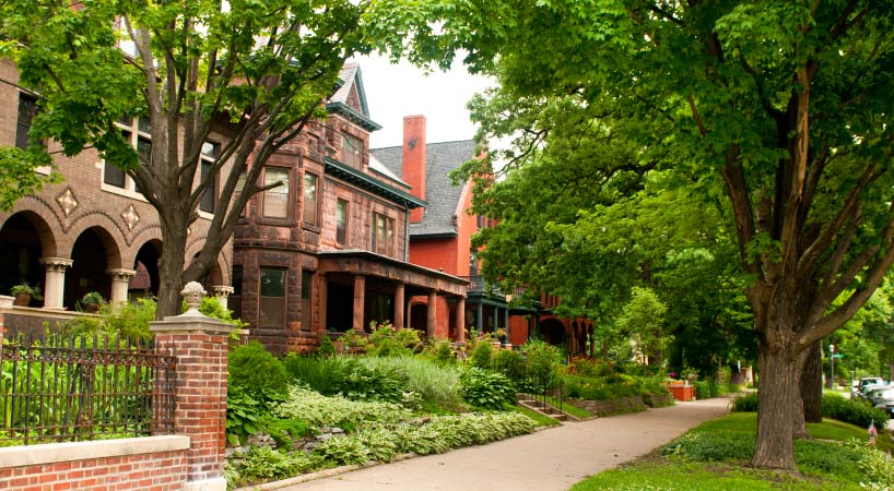 Summit Hill in St. Paul, MN