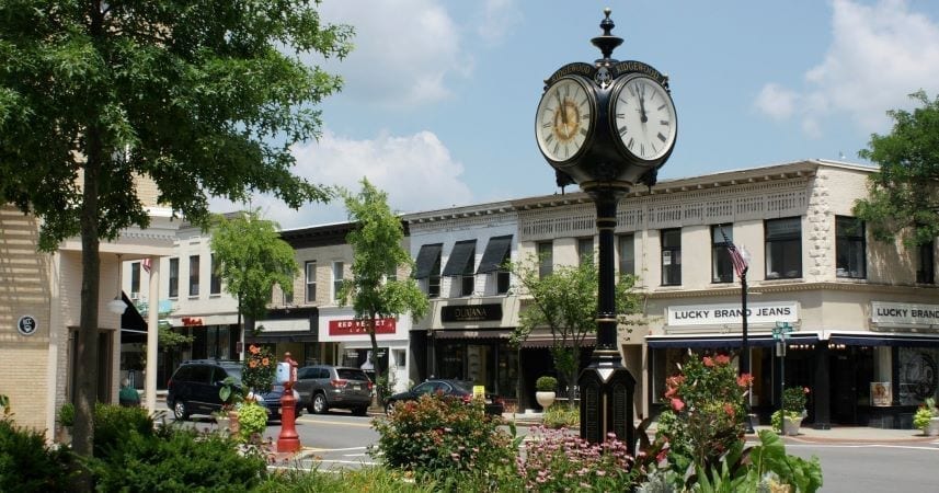 Downtown Ridgewood, NJ - one of the NYC suburbs