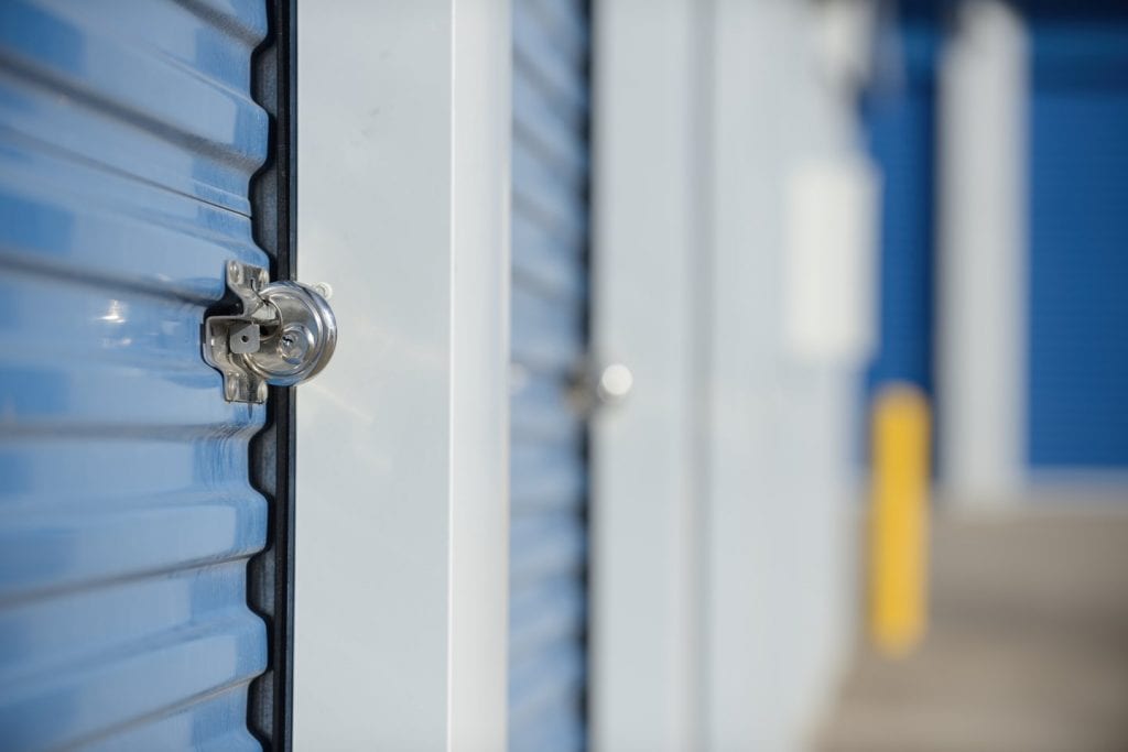 storage unit lock