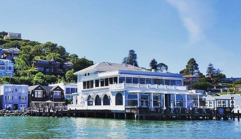 Sausalito waterfront in North Bay San Francisco