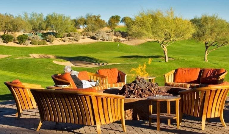 golf course living in Scottsdale, Arizona, one of the best places to retire