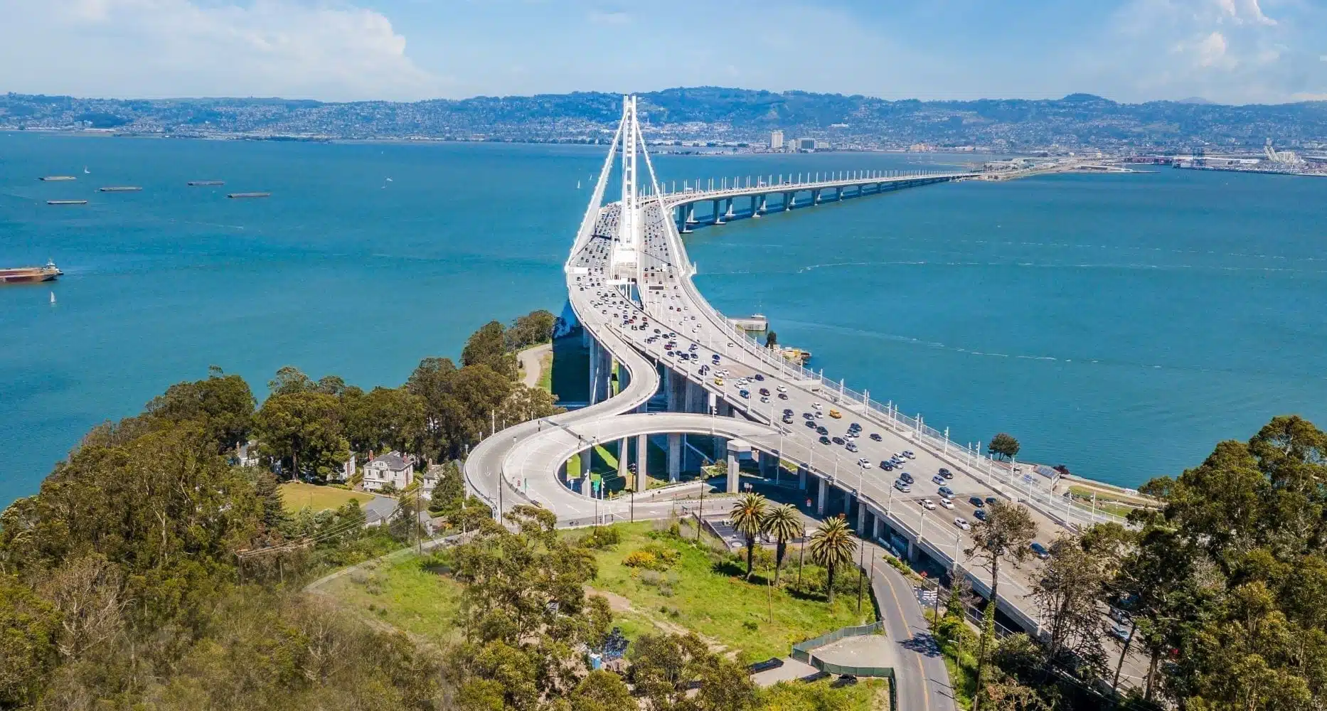 San Francisco bay area bridge