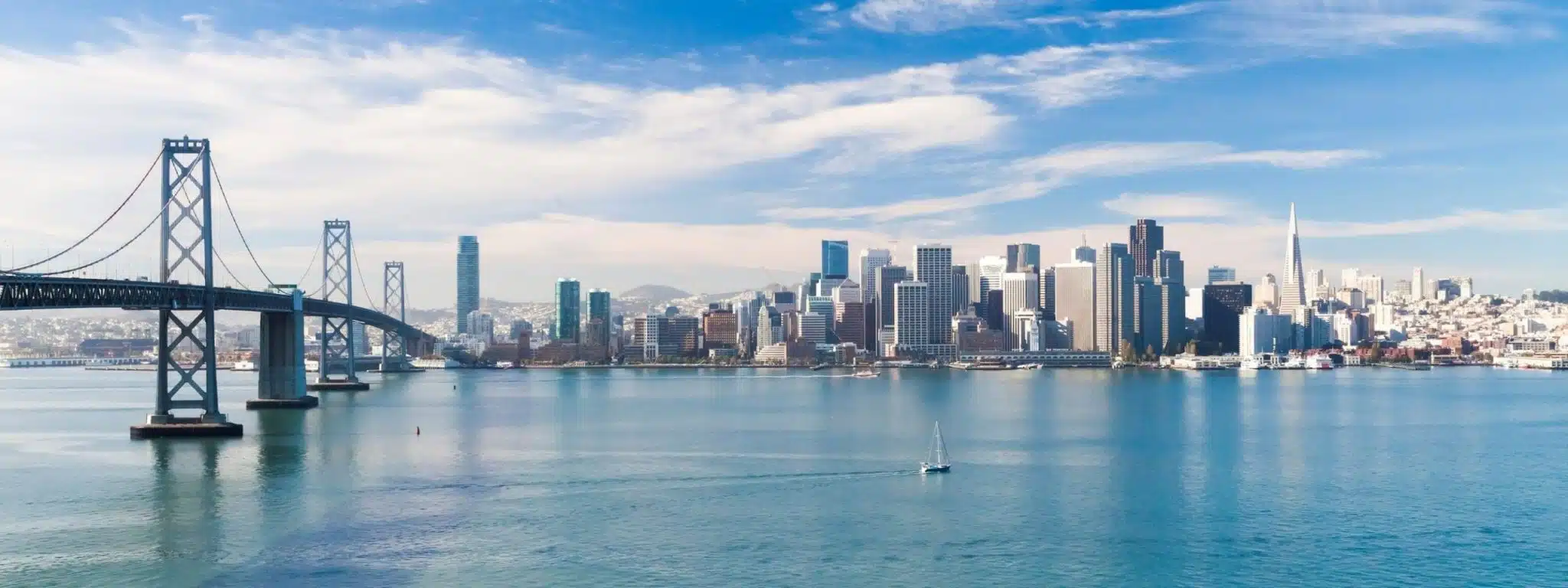 San Francisco skyline from the water
