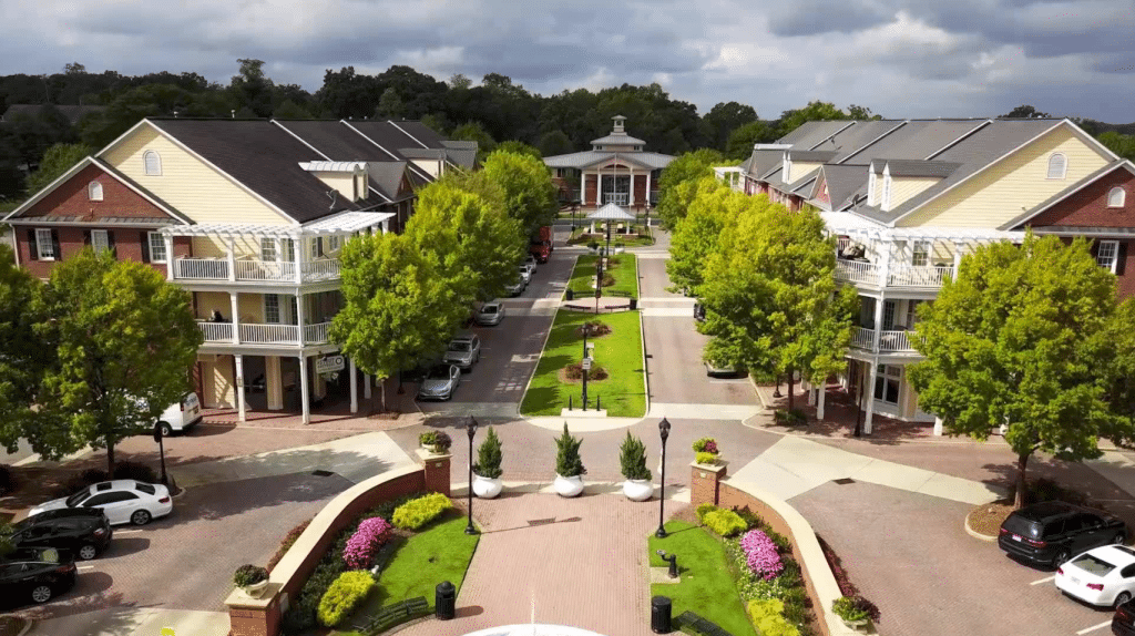 Downtown square of Smyrna, Georgia