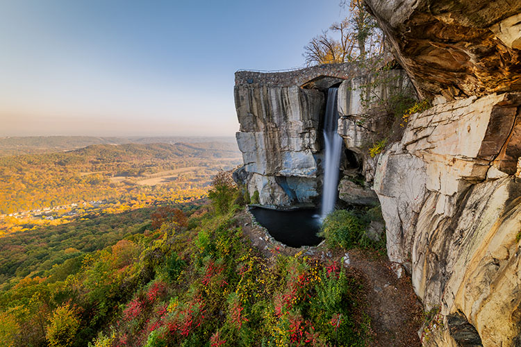 Lover’s Leap at Lookout Mountain outside of Chattanooga