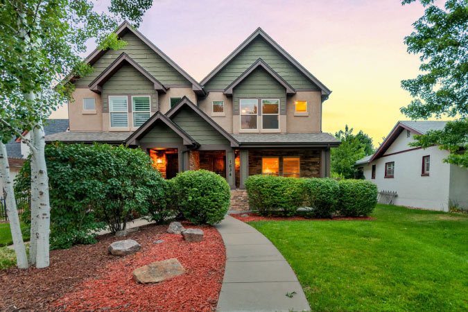 Platt Park is one of the best neighborhoods in Denver for families and features charming Craftsman homes, like the one pictured here.