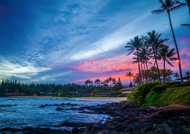Maui at sunrise