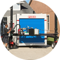 convenient storage container within reach