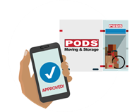 PODS container delivery