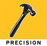 precision general commercial contractors logo