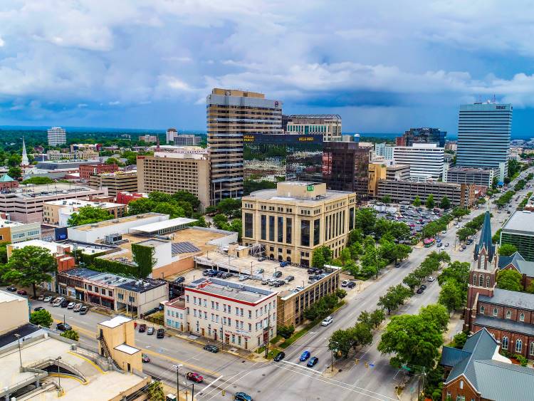 Looking to be in the heart of the action? Consider splurging a bit and living in downtown Columbia.