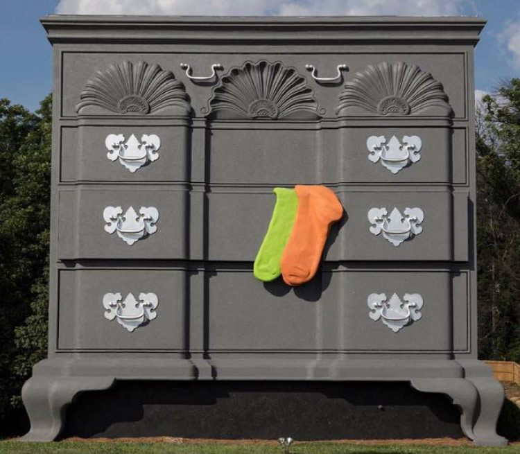  The World’s Largest Chest of Drawers in High Point, North Carolina.