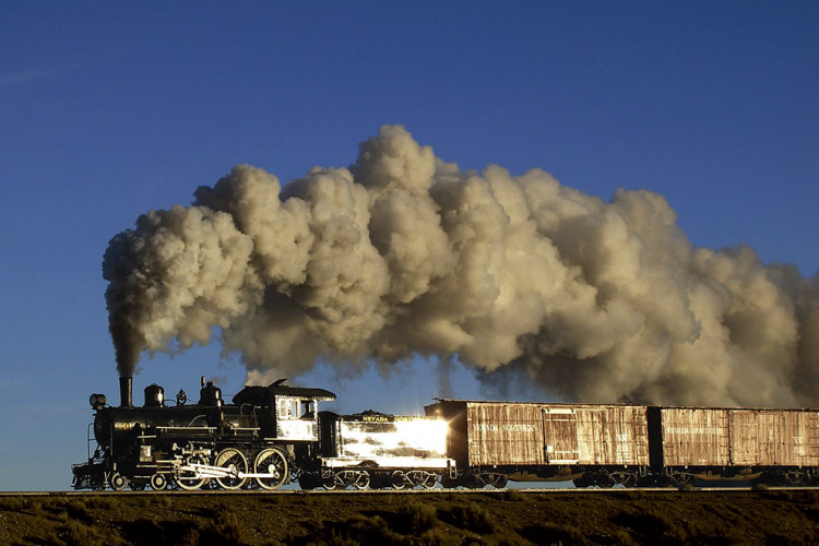 The Nevada Northern Railway’s Ghost Train, located in Ely, Nevada. 