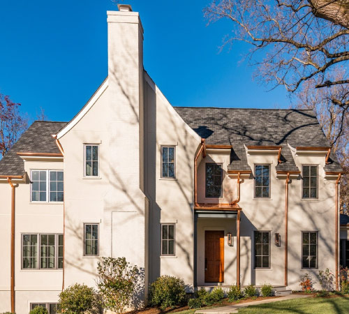 A beautiful, three-story home in the Spring Valley neighborhood of Washington, D.C.