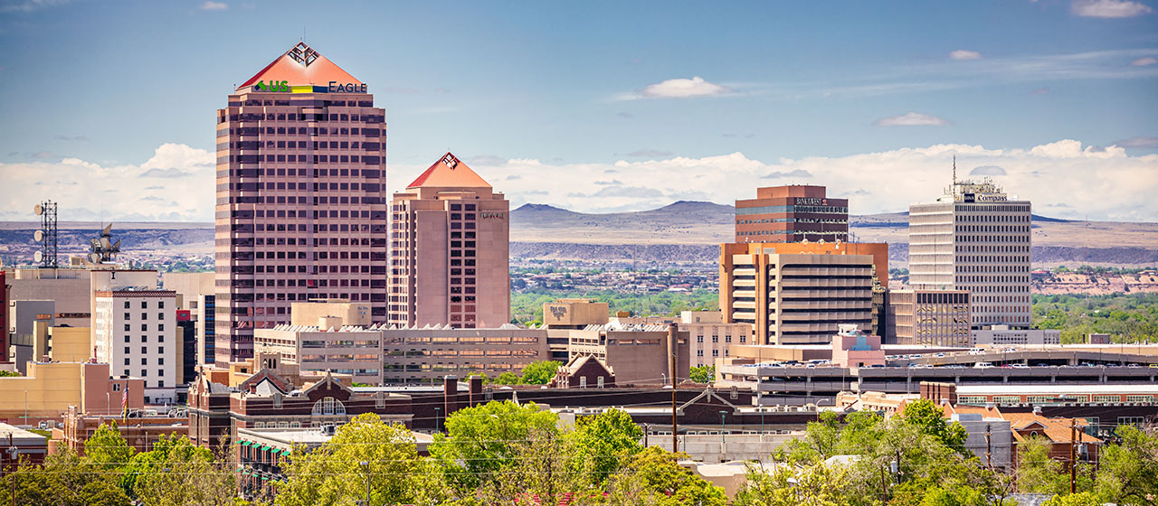 Albuquerque, NM skyline
