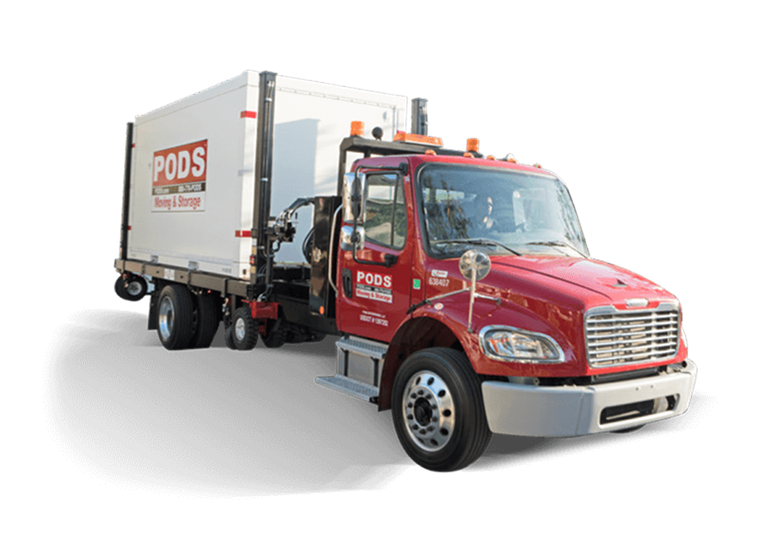 PODS moving truck
