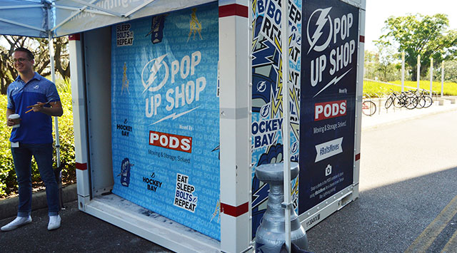 Tampa Bay Lightning Mobile Pop-Up Shop | PODS