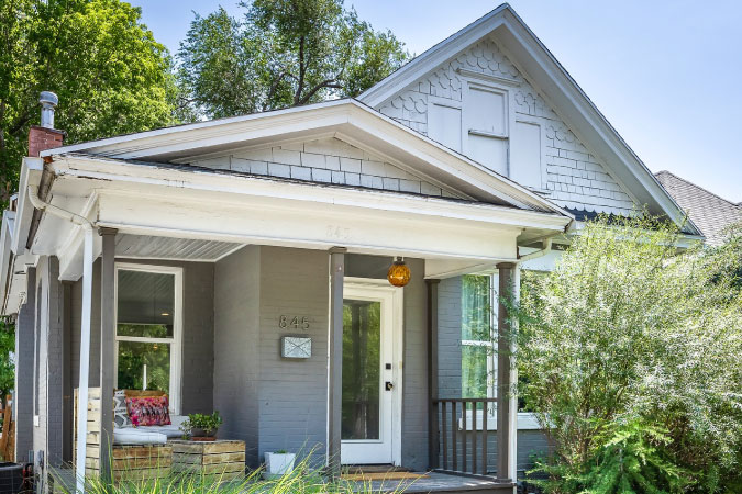 A quaint single-family home in the Central City neighborhood of Salt Lake City, Utah.