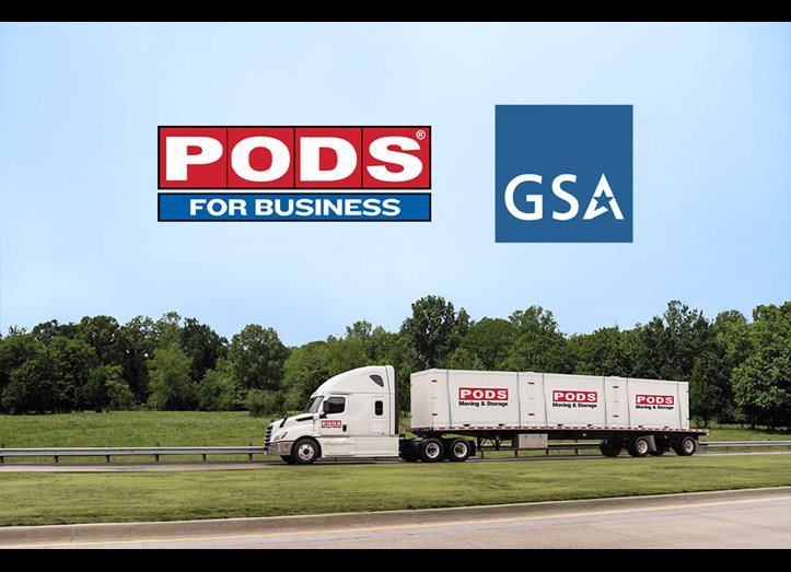 PODS for Business, GSA, Logistics, Government, Agencies, Moving, Storage, Military, Logistics